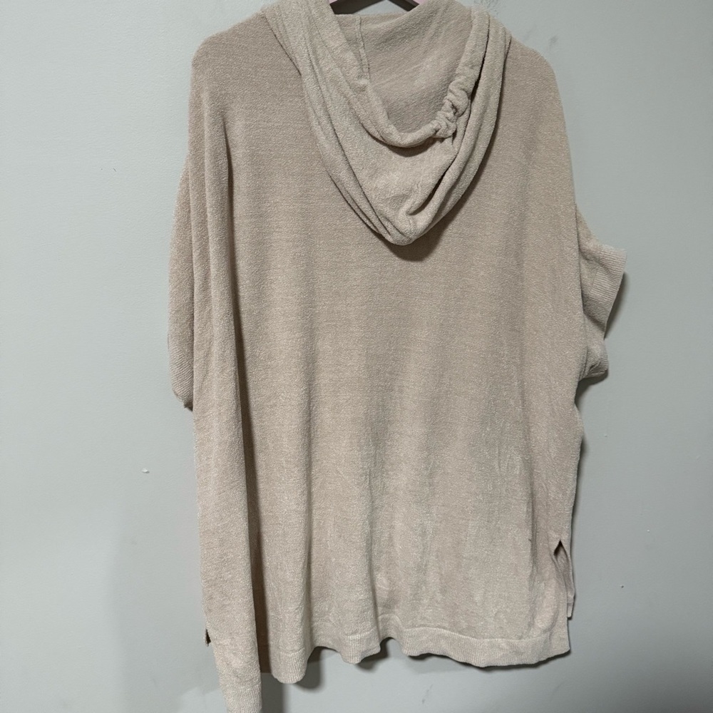 Barefoot Dreams Women's Sweatshirt Zip Up CozyChic Ultra
Lite Beige Size L/XL - Picture 7 of 8